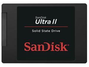 SanDisk Ultra II SSD SATA III 2.5inch 480GB Solid State Hard Drive - Limited Offer One Per Cusotmer