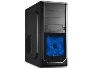 Sharkoon VS3-V Mid Tower case, Black and Blue