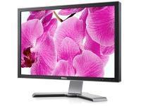 Dell UltraSharp 2408WFP 24inch Widescreen LCD Monitor - Black/Silver