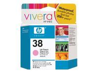 HP 38 Light Magenta Cartridge with Vivera Ink