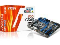 MSI P55-GD65 Intel P55 Socket 1156 PCI-Express DDR3 Motherboard