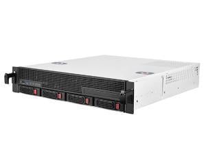 Silverstone RM21-304 2U 2U 4-Bay 2.5And#39;And#39; / 3.5And#39;And#39; HDD / SSD Rackmount Chassis