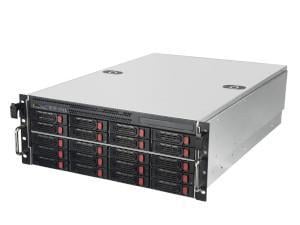 Silverstone RM43-320-RS 4U 20-bay rackmount storage server chassis with Mini-SAS HD SFF-8643 12 Gb/s interface