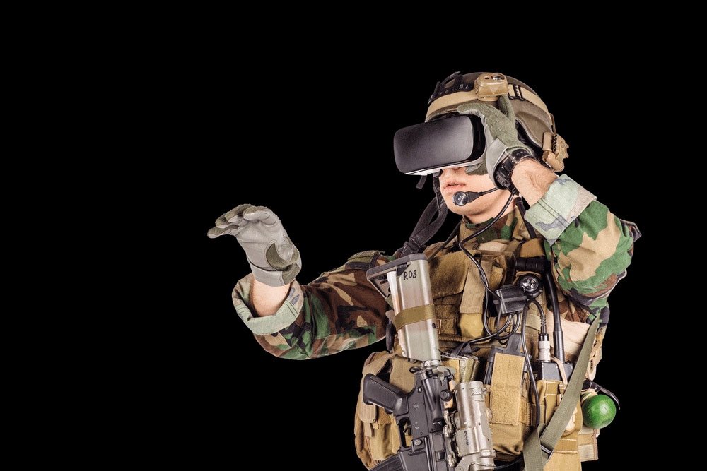 Vr military soldier
