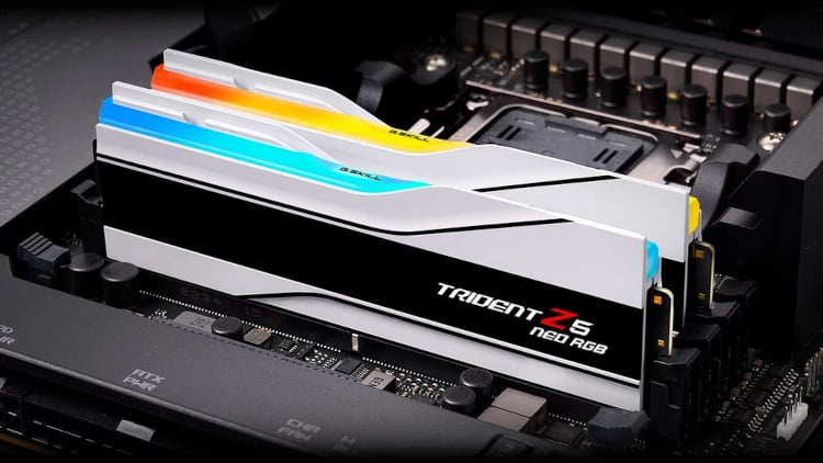 Trident Z Corsair Ram Rgb White Trident Z5 Neo RGB Series DDR5 RAM