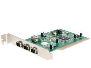 *B-stock opened box, signs of use* - StarTech.com 4 Port PCI 1394a FireWire Adapter Card with Digital Video Editing Kit