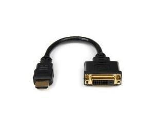 Startech 8And#34; HDMI M to DVI-D F Video cable adaptor