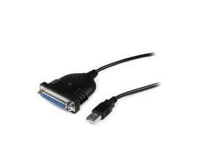 USB to DB25 Parallel Printer Adapter Cable - M/F 1.9m