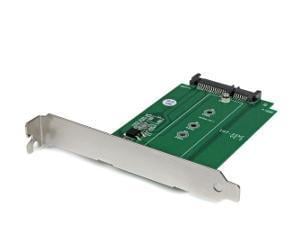 M.2 to SATA SSD adapter � expansion slot mounted