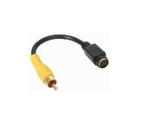 6in S-Video to Composite Video Adapter Cable