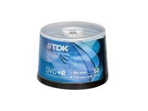 TDK 16x DVDplusR - 50 Pack
