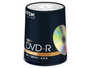 DVD-R 16x, 4.7GB, 100 pcs, Cakebox