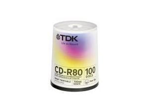 TDK CD-R -100 Pack- Printable