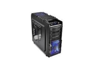 Thermaltake Overseer Full ATX Case - Black with Blue LED - No PSU