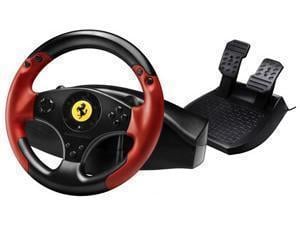 *B-stock item 90 days warranty* Thrustmaster Ferrari Racing Wheel Red Legend Edition - For PlayStation 3 and PC *Not Xbox*