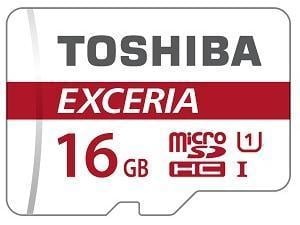 Toshiba Exceria M302 16GB MicroSDHC Class 10 Memory Card