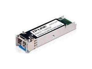 TP-Link Gigabit SFP module, 1000Base-SX Multi-mode Fiber Mini GBIC Module, Plug and Play, LC/UPC interface, Up to 550/220m distance (TL-SM311LM)