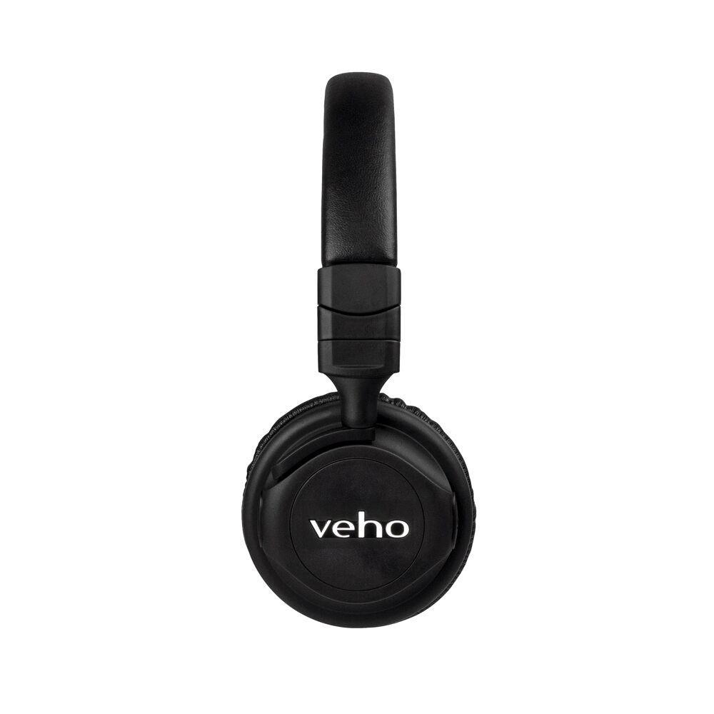 Veho VEP012ZB5 Bluetooth Wireless headphones, with travel folding