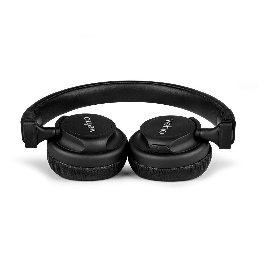 Veho VEP012ZB5 Bluetooth Wireless headphones, with travel folding