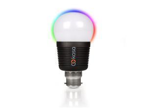 Veho Kasa Bluetooth Smart LED Light Bulb | Smartphone Controlled | Dimmable | Colour Changing | Bayonet B22 | 7.5 W VKB-003-B22