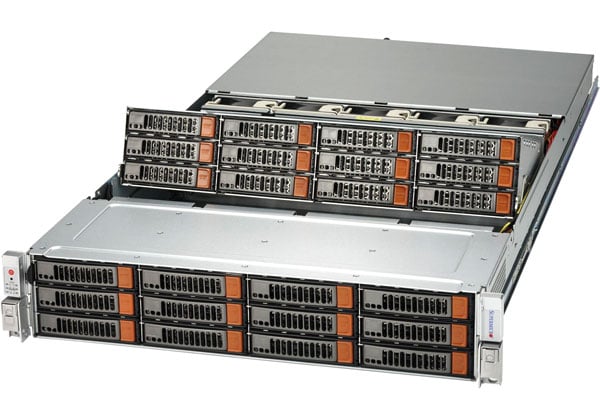SuperMicro Xeon E5 24 SATA/SAS SuperStorage Server image