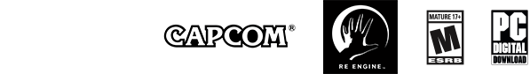 Ubisoft, Capcom, RE Engine, HDMI, M Rating, PC Digital Download