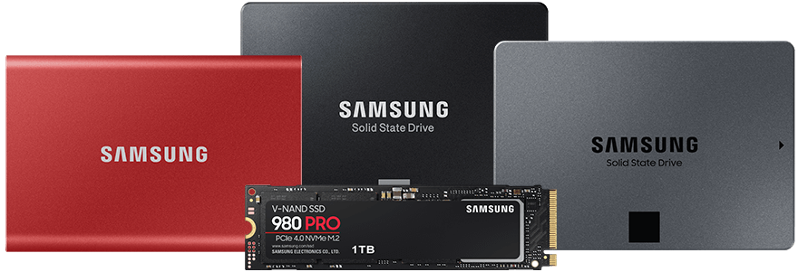 Samsung SSDs and NVMe drives