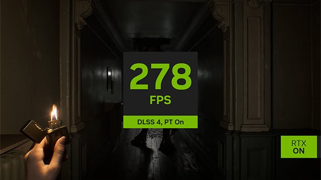 210 FPS with DLSS 4