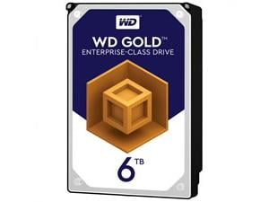 WD Gold Datacenter Hard Drive 6TB - 3.5inch - SATA 6Gb/s - 7200 rpm
