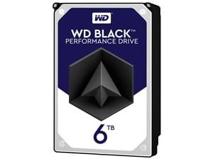 WD Black 6TB 128MB Cache Hard Disk Drive SATA 6 Gb/s 164MB/s 7200rpm - OEM