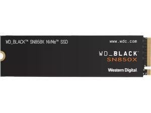 WD_BLACK SN850X 4TB, M.2 2280, NVMe SSD, Gaming Drive, Gen 4 PCIe, Read speeds up to 7300 MB/s, Black