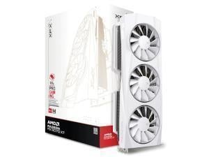 XFX AMD Radeon RX 9070 XT Quicksilver Magnetic Air Edition White 16GB GDDR6 Graphics Card