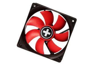 XILENCE COO-XPF80.R Red Wing 80mm Case Fan - Black Case, Red Blades