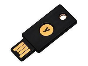 YubiKey 4 USB-A Two Factor Authentication Key - Black