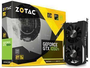 ZOTAC NVIDIA GeForce GTX 1050 Ti OC 4GB GDDR5 Graphics Card