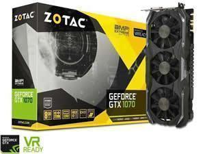 ZOTAC GeForce GTX 1070 AMP! Extreme 8GB GDDR5 Graphics Card